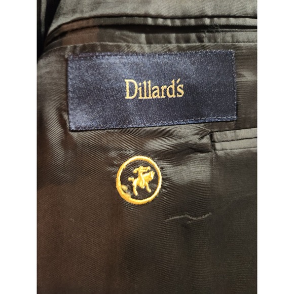 Mint 100% Cashmere Hart Schaffner Marx Gold Trumpet Men's Suit Jacket Blazer 50R - Picture 5 of 10